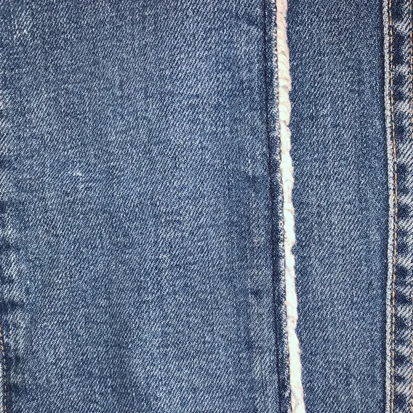 7 For All Man Kind Edie Jeans Size 25 Button Fly - Picture 5 of 13